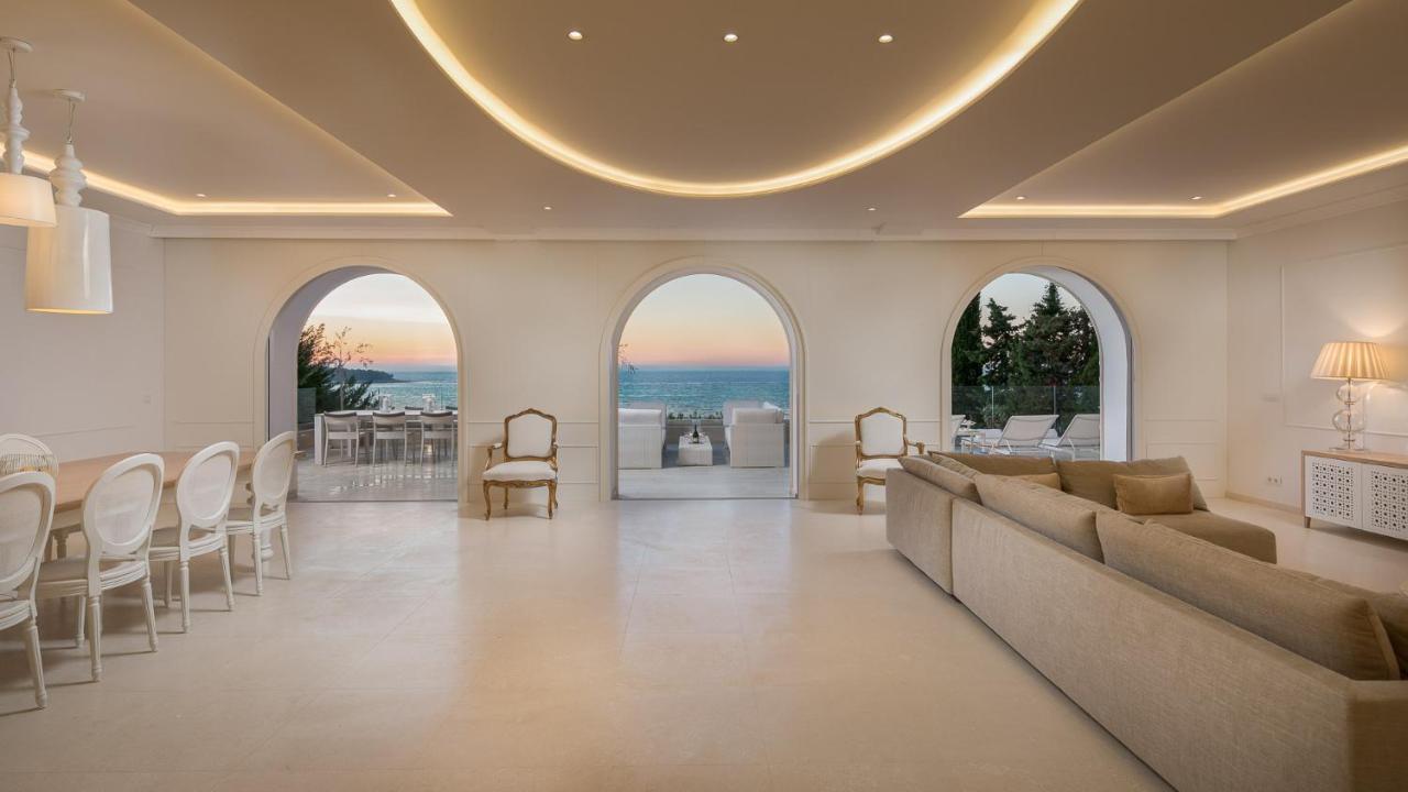Luxury Seafront Villa Primosten Glamour With Private Pool, Sauna And Gym At The Beach In Primošten Εξωτερικό φωτογραφία